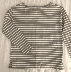 Everlane striped long sleeve tee